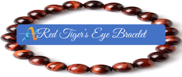 Red Tiger's Eye Bracelet