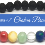 22-Lava+7Chakra Bracelet